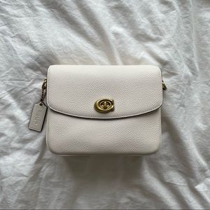 Coach Cassie 19 Bag White Chalk Gold Hardware